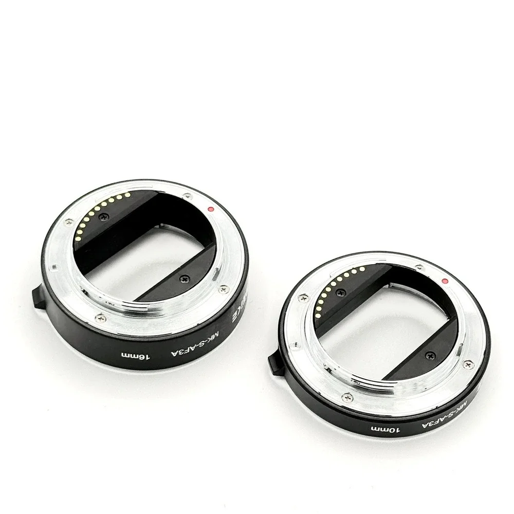 Meike Sony MK-S-AF3A Auto Focus Macro Extension Tube Set Photography 10mm 16mm